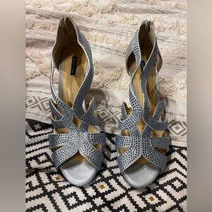 Alex Marie Silver Women's Heels